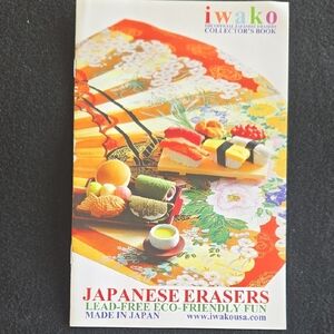 VVHTF Official Iwako Japanese Erasers Collector's Book OOP